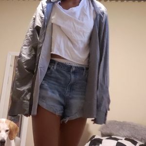 VanHeusen Grey Button Down Jacket